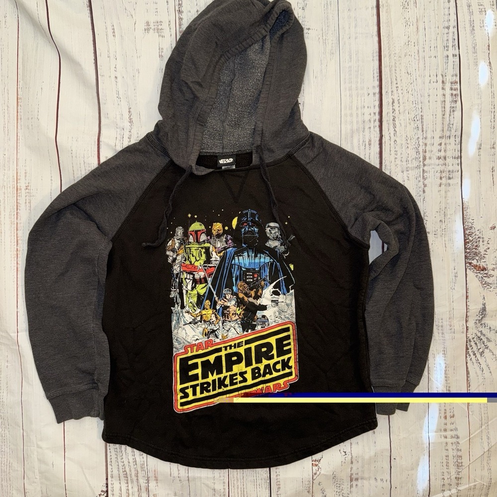 Star Wars Empire Strikes Back Mens Medium Hoodie Sweatshirt Pullover Darth Vader